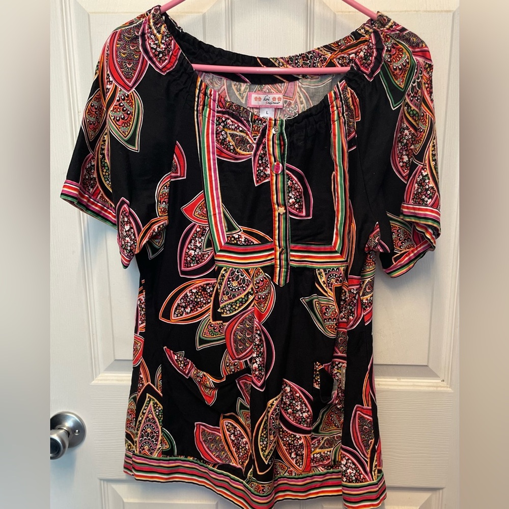 Koi Scrub top